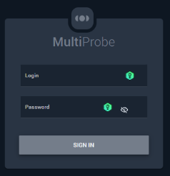 Figure 21. Login window