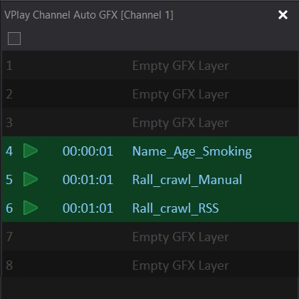 Channel Auto GFX window