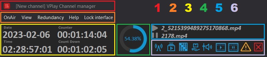 Channel Manager main window