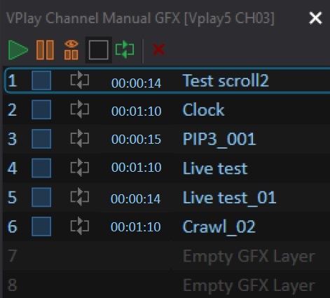 Channel Manual GFX ctrl window