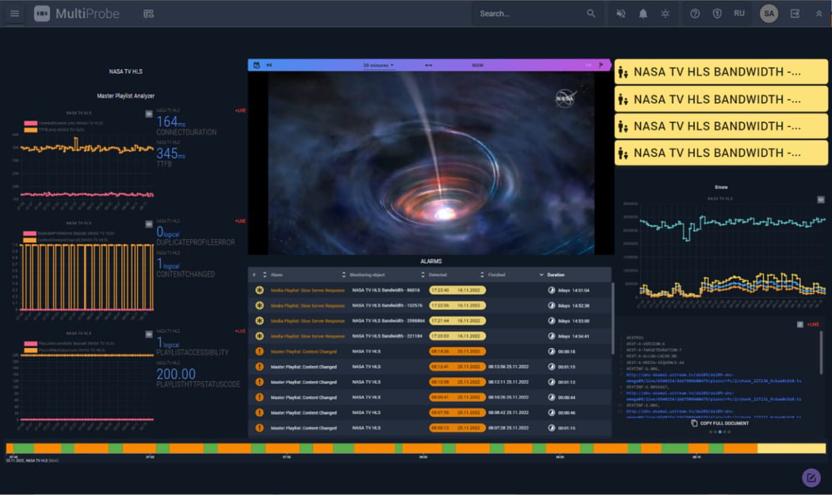 MultiProbe interface
