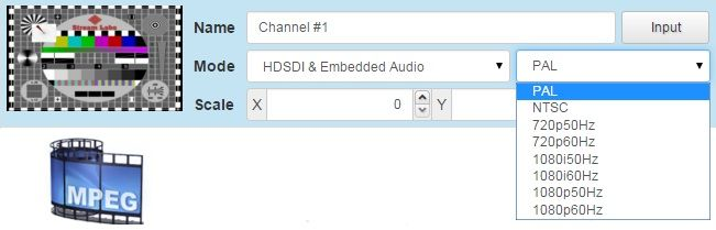 Encoder SDI Analog to IP TS - DVB Software - Products - STREAM LABS