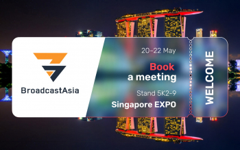 Meet us at BroadcastAsia 2026